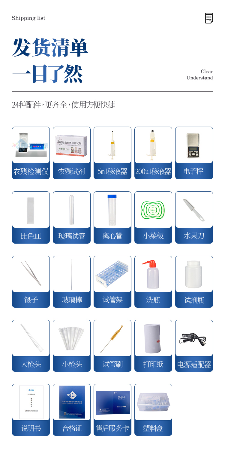 農(nóng)藥殘留檢測儀器